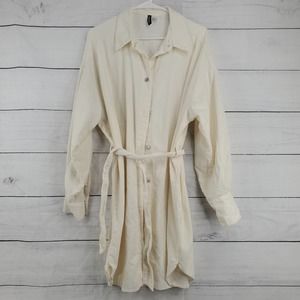 Divided H&M Corduroy Shirt Dress